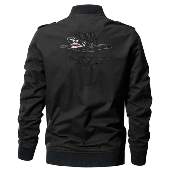 New Spring Military Style Pilot Jacket Multi-pocket Men Tactical Flight Jacket Autumn US Air Force Motorcycle Outwear Cotton - Image 6