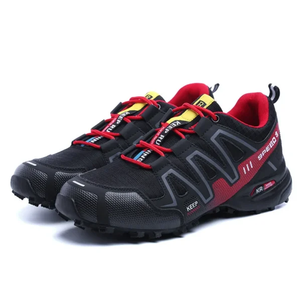 2025 New Outdoor Sports and Leisure Running Men's Shoes Anti slip Mountaineering Shoes Lightweight Soft soled Travel Shoes - Image 3