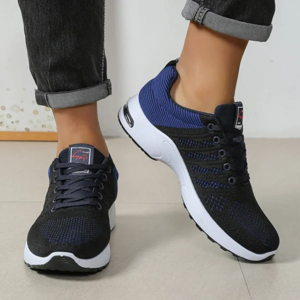 Men's Fashion Super Breathable Lace-Up Running Shoes - Non-slip, durable and pillow comfort - Men's Fashion Sneakers - Image 4