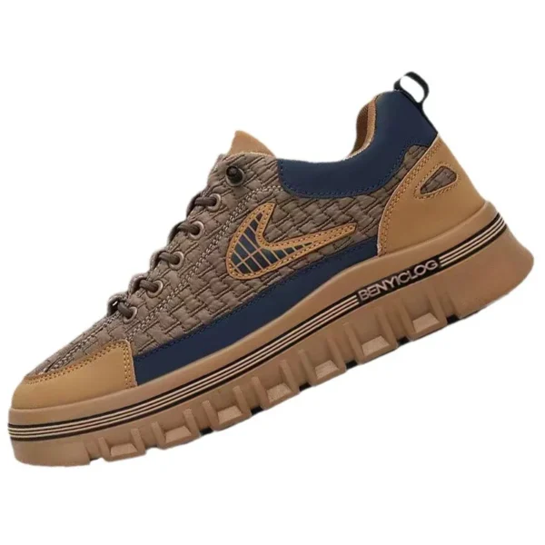 Men Casual Sneakers New Fashion Sport Shoes Outdoor Running Shoes Slip-on Lightweight Sports Casual Walking Tenis Shoes - Image 6