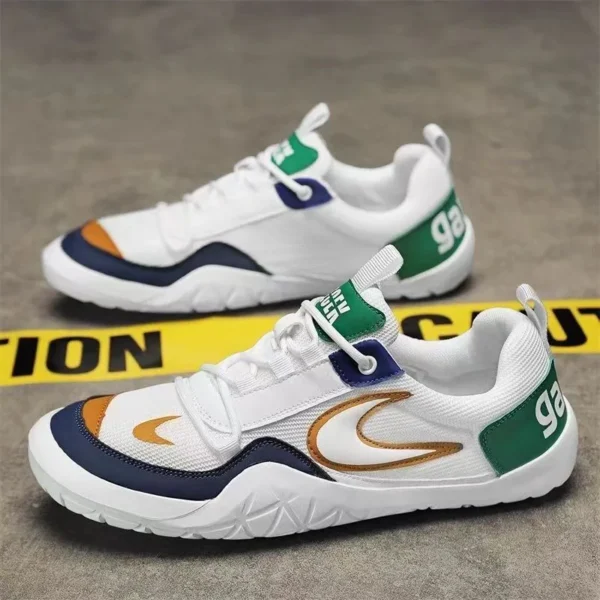 Men's Shoes New Mesh Surface Breathable Lazy Shoes Low Top Thin Casual Shoes Soft Sole Light Sports Shoes - Image 3