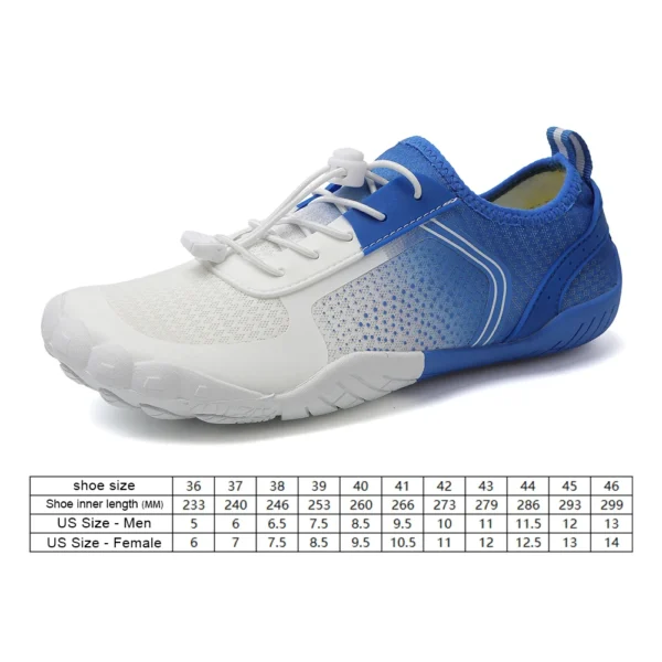 Water Shoes Upstream Aqua Shoes Qiuck Drying Sports Trainning Sneakers Non-Slip Lightweight Hiking Shoes Beach Swimming Footwear - Image 6