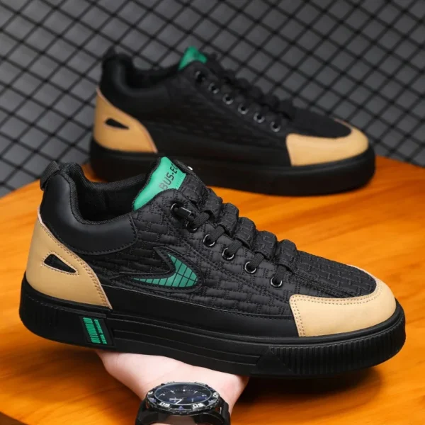 Men Casual Sneakers New Fashion Sport Shoes Outdoor Running Shoes Slip-on Lightweight Sports Casual Walking Tenis Shoes - Image 5