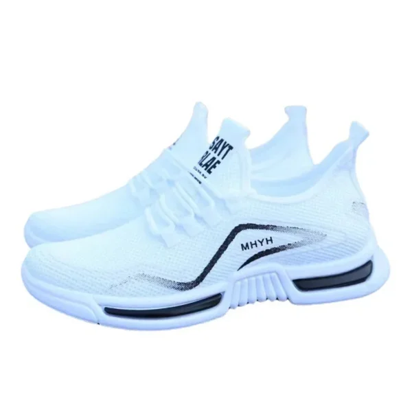 Men Shoes Slip on Fashion Sneakers Male Sport Running Shoes Breathable Gym Training Walking Tennis Shoes Non Slip Workout Flats - Image 5
