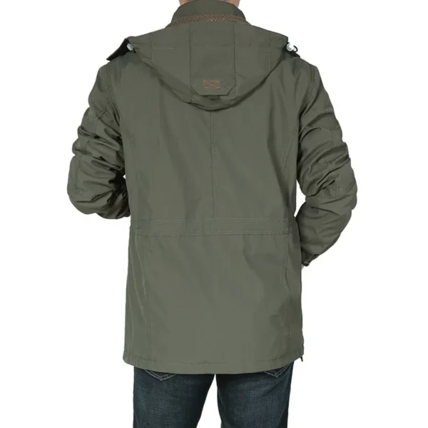 2024 Business Casual Jackets Man Sports Coat Autumn Windproof Hooded Jackets Quick Drying Lightweight Outdoor Climbing Outwear - Image 5