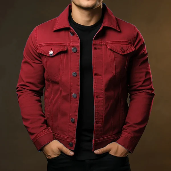Men'S Casual Fashionable Outerwear Jacket Mens Medium Long Cotton Jacket Men'S Jackets Casual Daily Wear Jacket Ropa De Hombre - Image 3