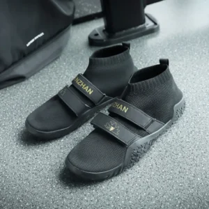 Mens Deadlift Shoes Fitness Training Shoes Anti-Slip Lifting Shoes Breathable Professional Weightlifting Shoes for Gym