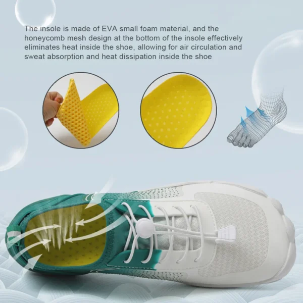 Water Shoes Upstream Aqua Shoes Qiuck Drying Sports Trainning Sneakers Non-Slip Lightweight Hiking Shoes Beach Swimming Footwear - Image 5
