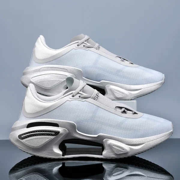 2025 New Men Sports Breathable Lightweight Comfortable Athletic Nonskid Sneakers Daily Leisure Shopping Walking Marathon Shoes - Image 5