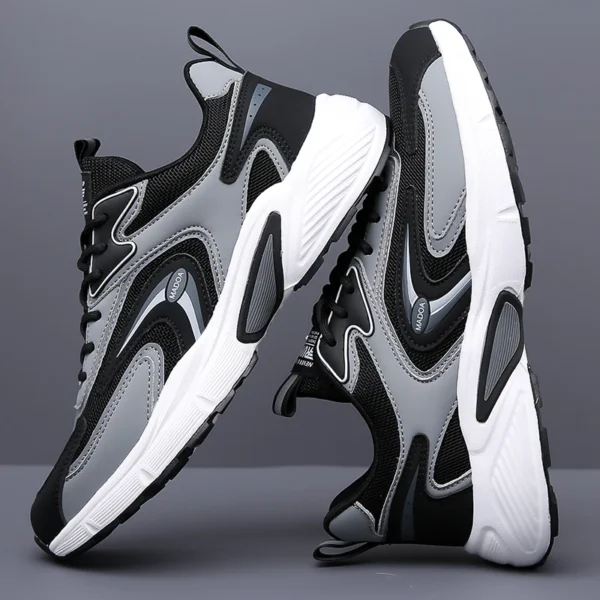 High Quality Sport Casual Sneakers Men Breathable Running Shoes Men's Trainer Basketball Shoes Male Platform Social Sneakers Man - Image 2