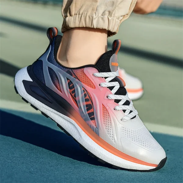Popcorn running shoes with breathable and lightweight soles, providing excellent support. The soft outsole is suitable for outdo - Image 5