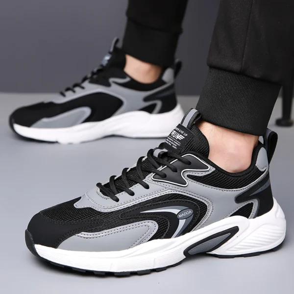 High Quality Sport Casual Sneakers Men Breathable Running Shoes Men's Trainer Basketball Shoes Male Platform Social Sneakers Man - Image 6