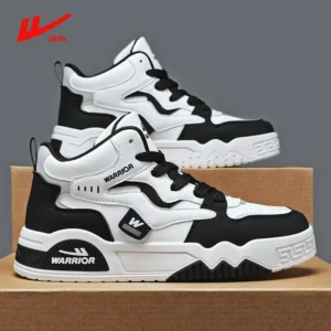 New Four Seasons Men's Sneakers Men's Comfortable Platform Shoes Trend Lace-up Vulcanized Shoes White Casual Sneakers 5