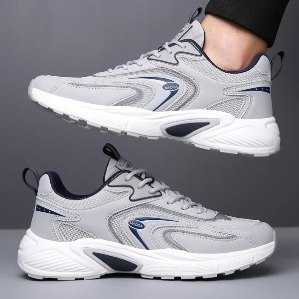 High Quality Sport Casual Sneakers Men Breathable Running Shoes Men's Trainer Basketball Shoes Male Platform Social Sneakers Man - Image 5