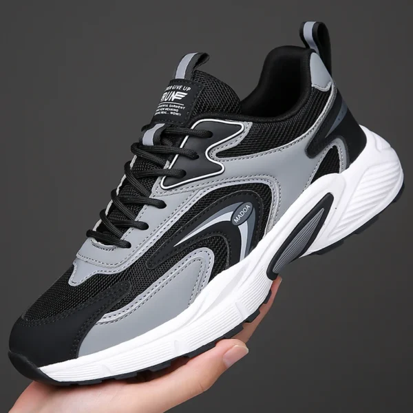 High Quality Sport Casual Sneakers Men Breathable Running Shoes Men's Trainer Basketball Shoes Male Platform Social Sneakers Man - Image 3